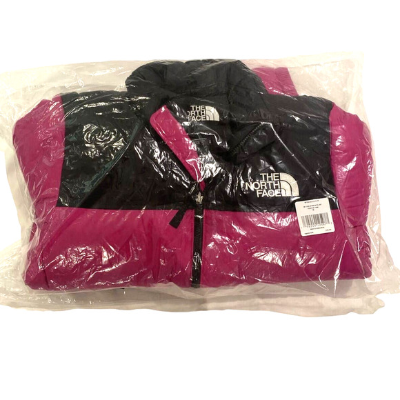 The North Face Women's 1996 Retro Nuptse Jacket Fuschia Pink XL NWT - Picture 6 of 7